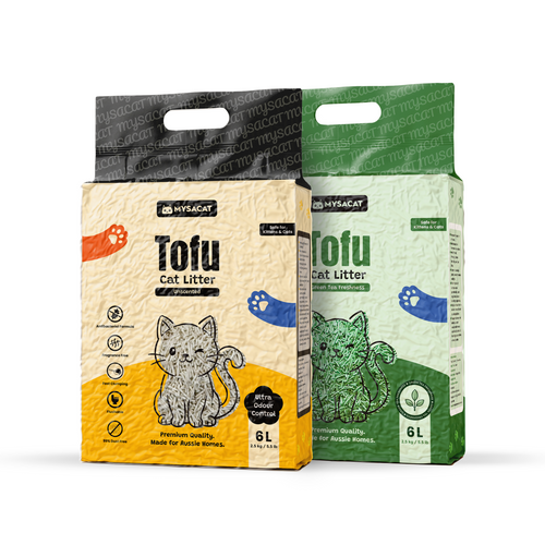Mysacat Tofu Cat Litter — Twin Pack Bundle