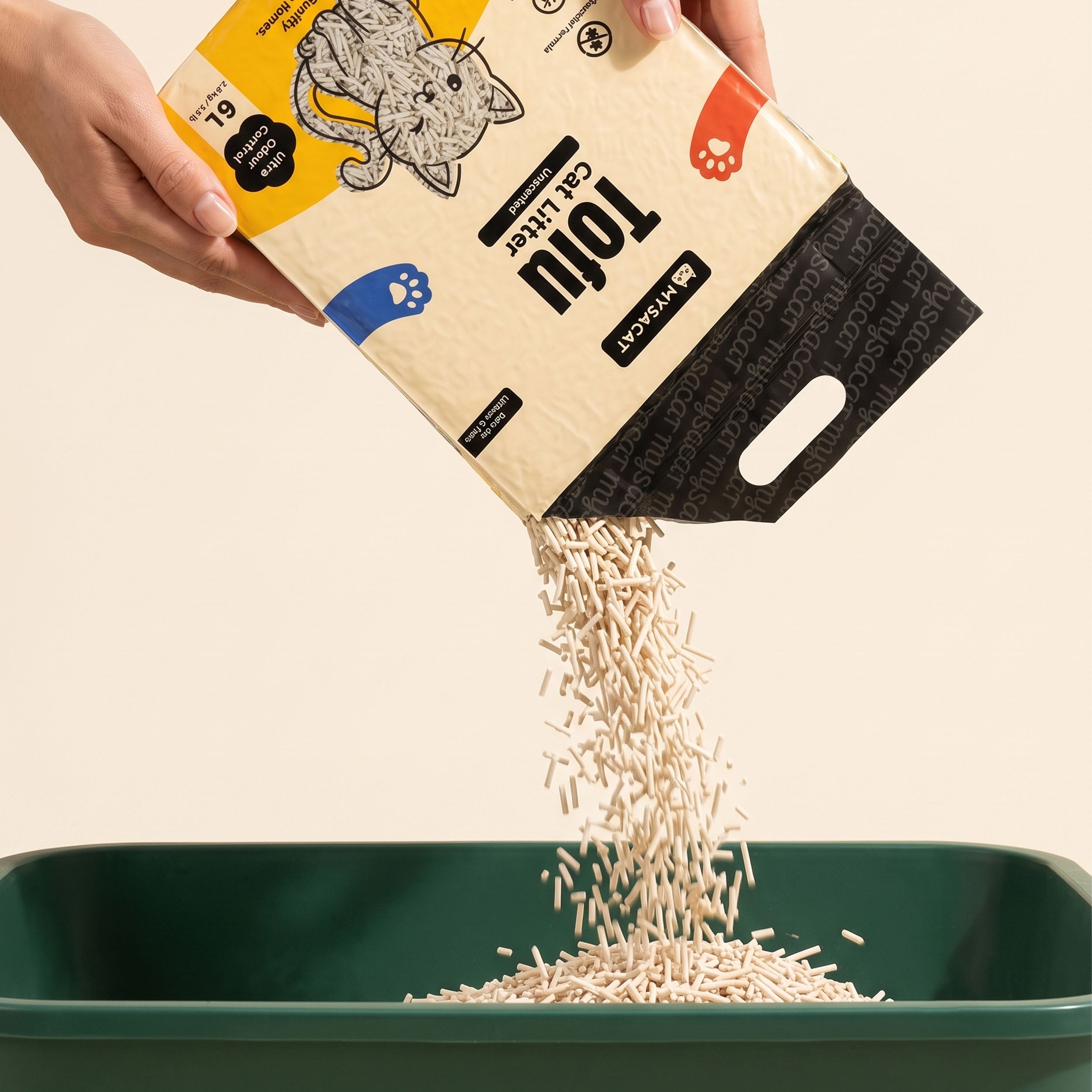 Tofu Cat Litter – Unscented