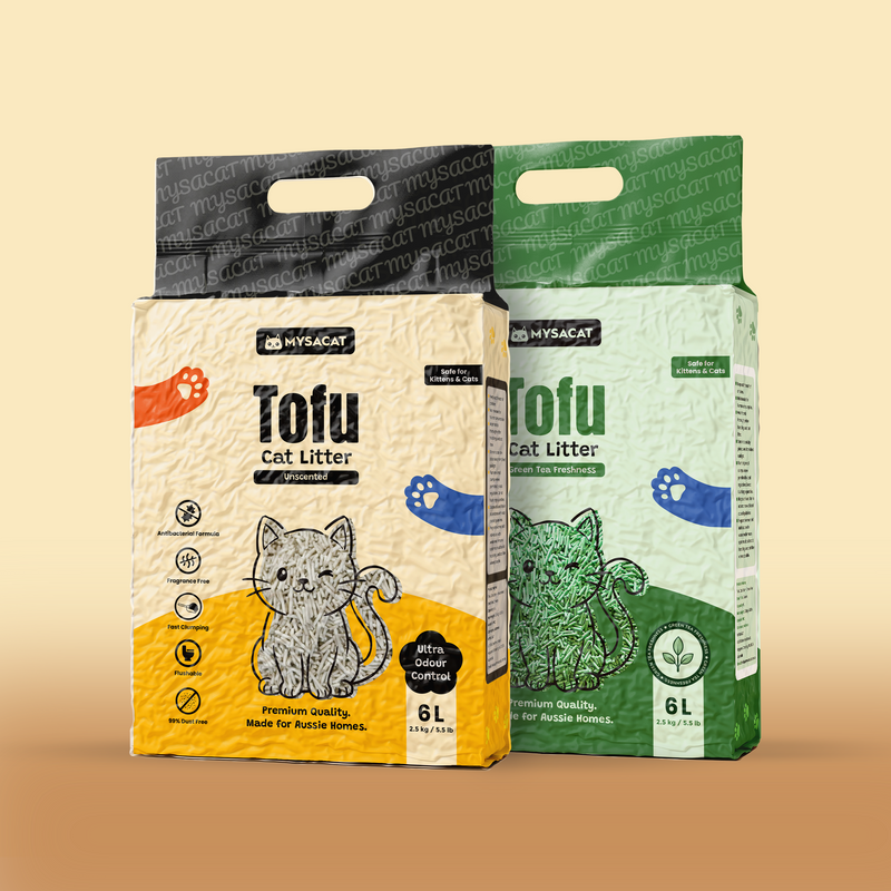 Mysacat Tofu Cat Litter — Twin Pack Bundle