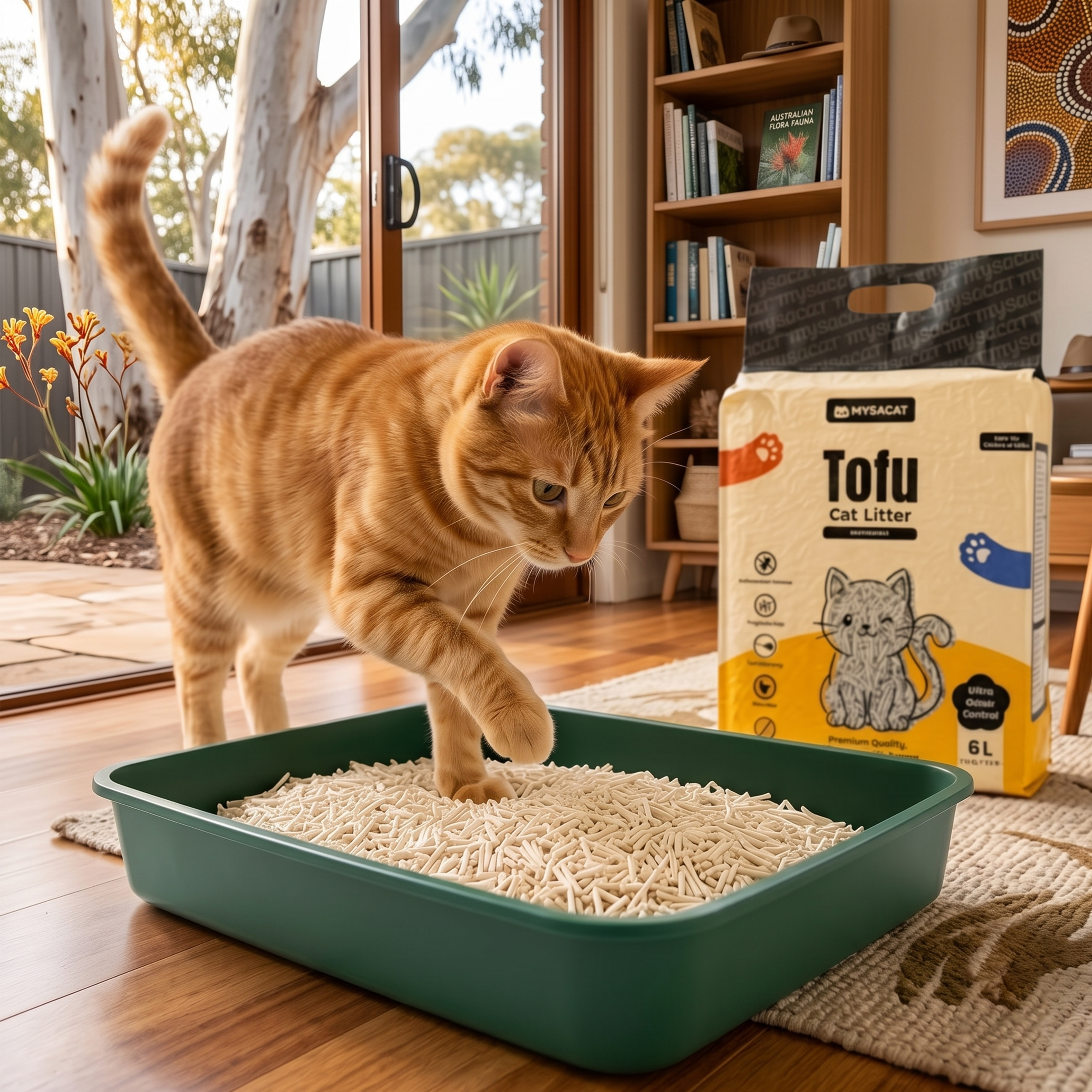 Tofu Cat Litter – Unscented