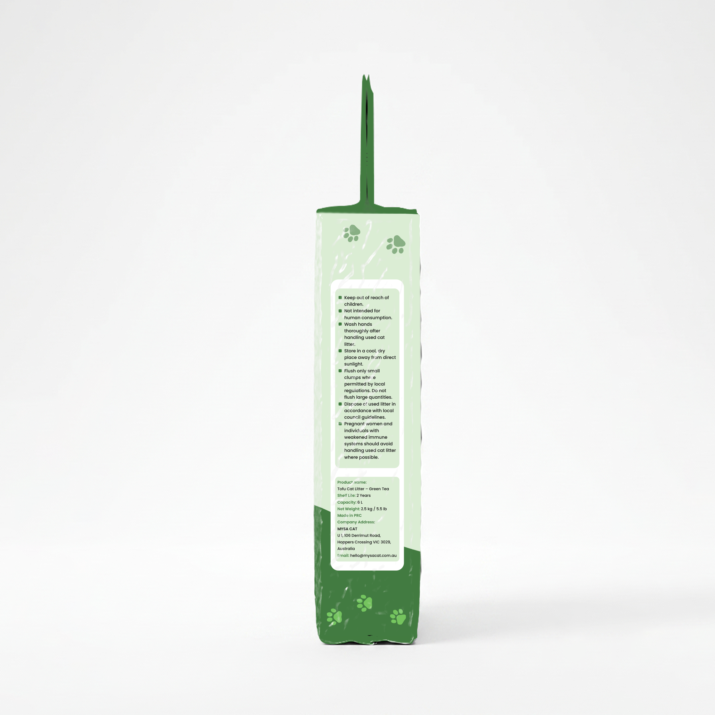 Tofu Cat Litter - Green Tea