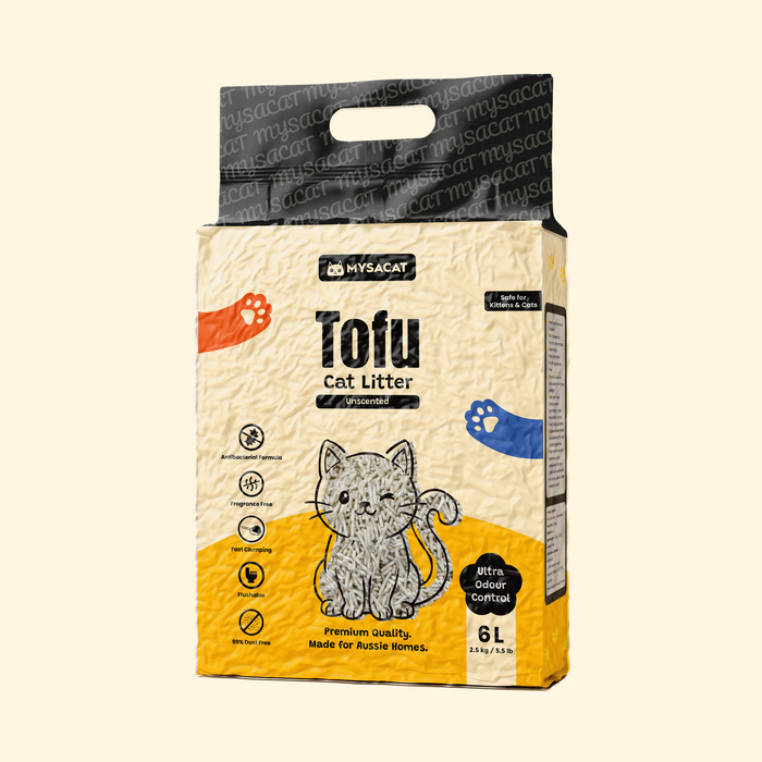 Tofu Cat Litter – Unscented
