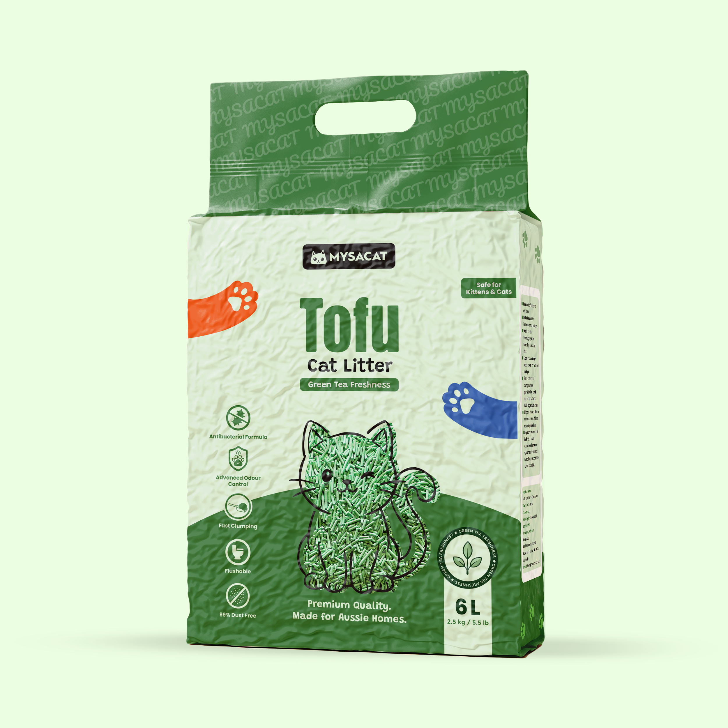 Tofu Cat Litter - Green Tea